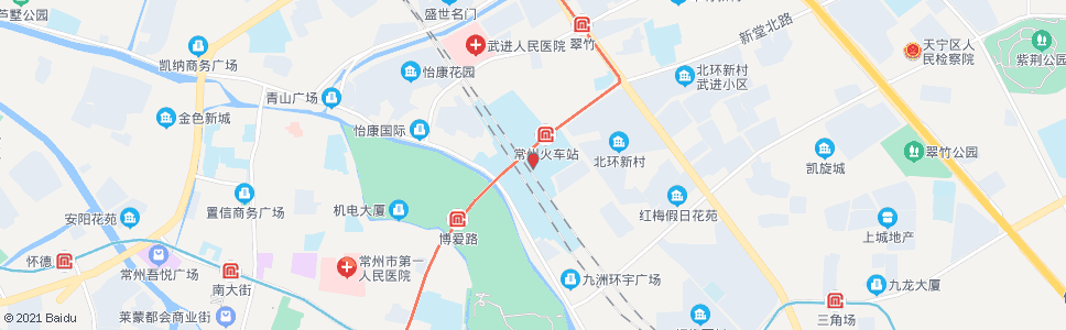 常州二湾_公交站地图_常州公交_妙搜公交查询2024