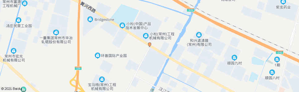 常州吕汤路(黄河西路)_公交站地图_常州公交_妙搜公交查询2024