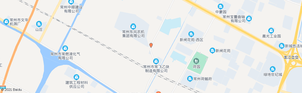 常州新龙路(新冶路)_公交站地图_常州公交_妙搜公交查询2024