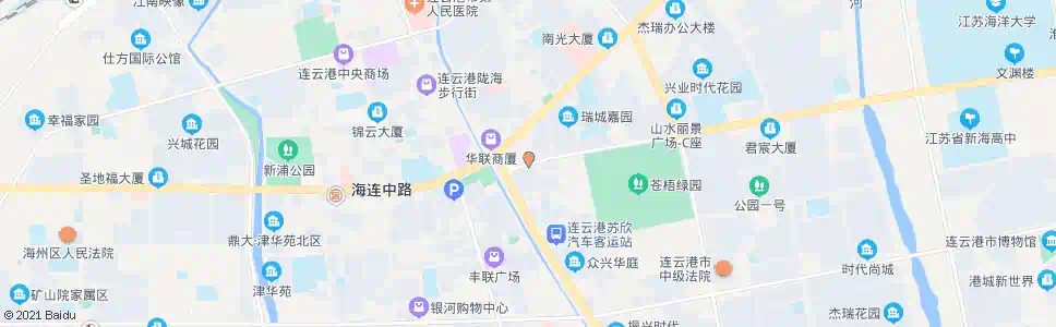 连云港振兴大厦_公交站地图_连云港公交_妙搜公交查询2024