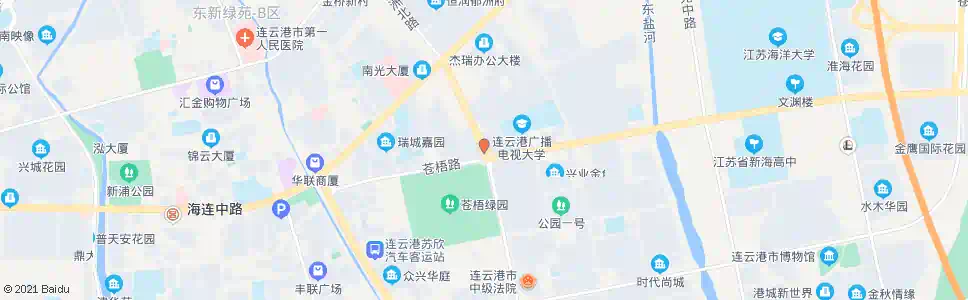 连云港东方银行_公交站地图_连云港公交_妙搜公交查询2024