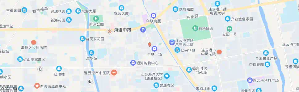 连云港大庆东路口_公交站地图_连云港公交_妙搜公交查询2024