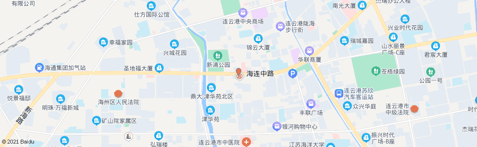 连云港工商银行(BRT)_公交站地图_连云港公交_妙搜公交查询2024