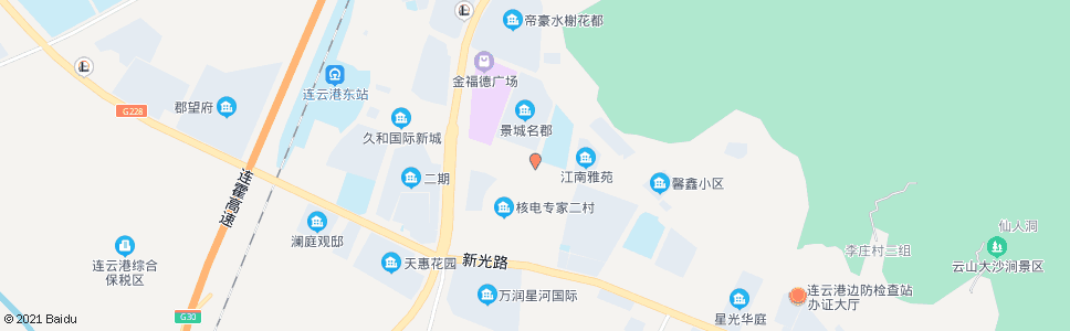 连云港五羊路(BRT)_公交站地图_连云港公交_妙搜公交查询2024