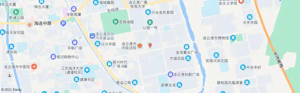 连云港市检察院_公交站地图_连云港公交_妙搜公交查询2024