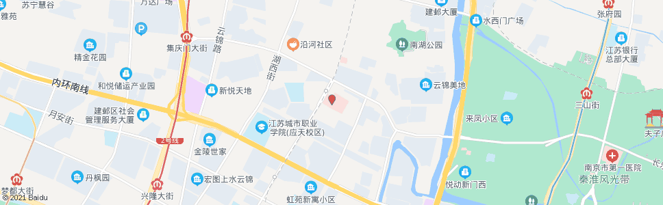 南京安泰村(省第二中医院)_公交站地图_南京公交_妙搜公交查询2024