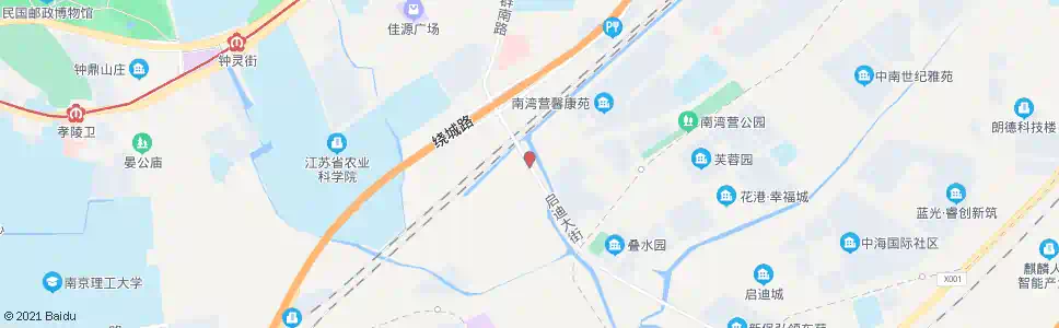 南京启迪大街马高路_公交站地图_南京公交_妙搜公交查询2024