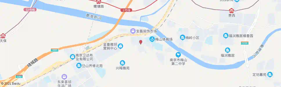 南京梅欣小区_公交站地图_南京公交_妙搜公交查询2024