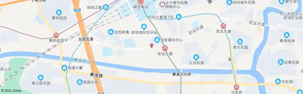 南京宏运大道金源路_公交站地图_南京公交_妙搜公交查询2024