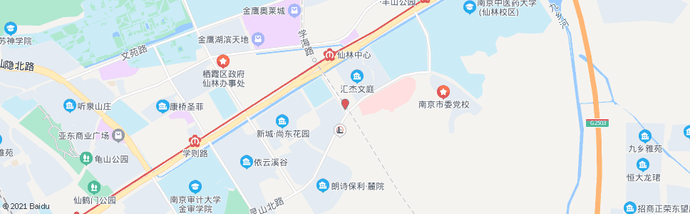 南京学子路_公交站地图_南京公交_妙搜公交查询2024