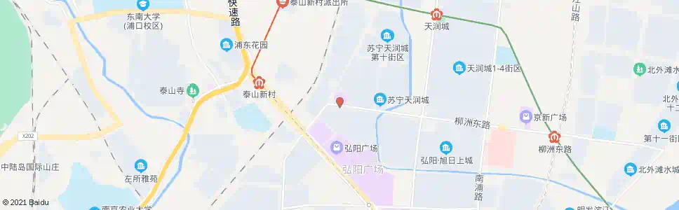 南京天润广场_公交站地图_南京公交_妙搜公交查询2024