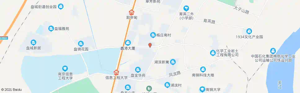 南京大厂杨庄东_公交站地图_南京公交_妙搜公交查询2024