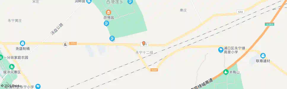 南京磁碑营西_公交站地图_南京公交_妙搜公交查询2024