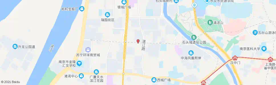 南京中心南村(省国医馆)_公交站地图_南京公交_妙搜公交查询2024