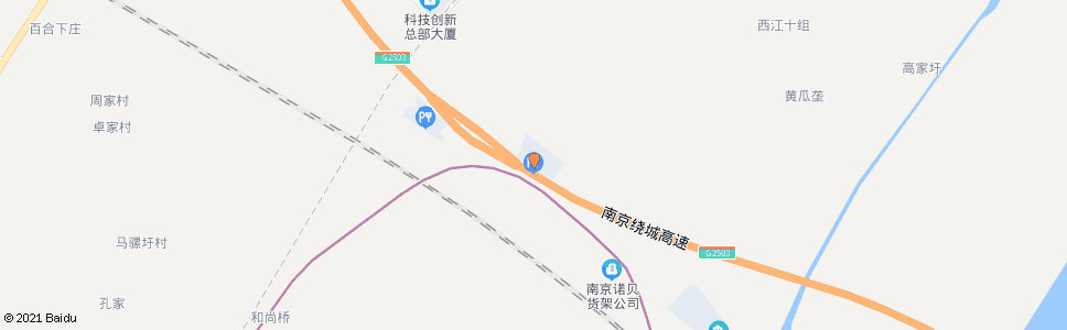 南京三桥服务区_公交站地图_南京公交_妙搜公交查询2024