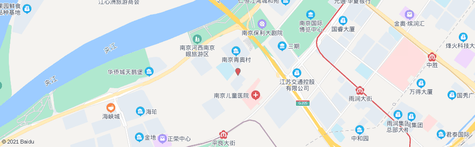 南京邺城路青奥村东_公交站地图_南京公交_妙搜公交查询2024