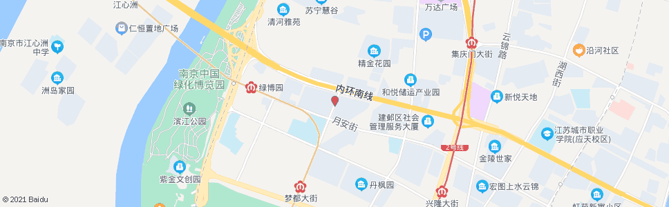 南京乐山路北_公交站地图_南京公交_妙搜公交查询2024