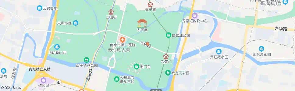 南京琵琶巷_公交站地图_南京公交_妙搜公交查询2024