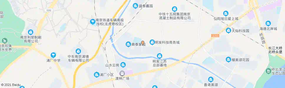 南京鼎泰家园东门_公交站地图_南京公交_妙搜公交查询2024