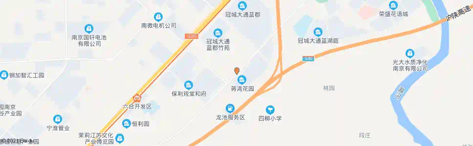 南京蒋湾花园西门_公交站地图_南京公交_妙搜公交查询2024