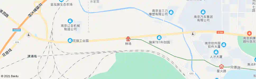 南京林场_公交站地图_南京公交_妙搜公交查询2024