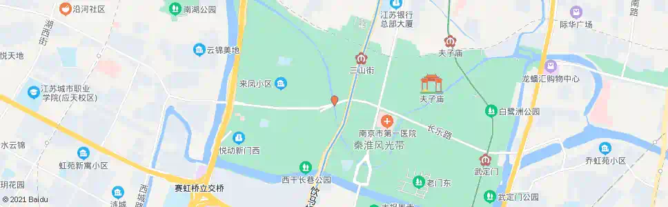 南京新桥_公交站地图_南京公交_妙搜公交查询2024