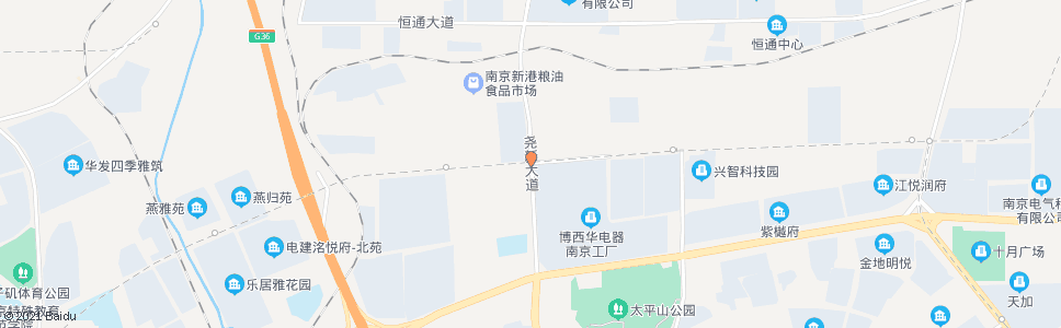 南京江苏瑞禾_公交站地图_南京公交_妙搜公交查询2024