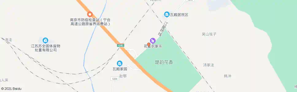 南京瓦殿村_公交站地图_南京公交_妙搜公交查询2024