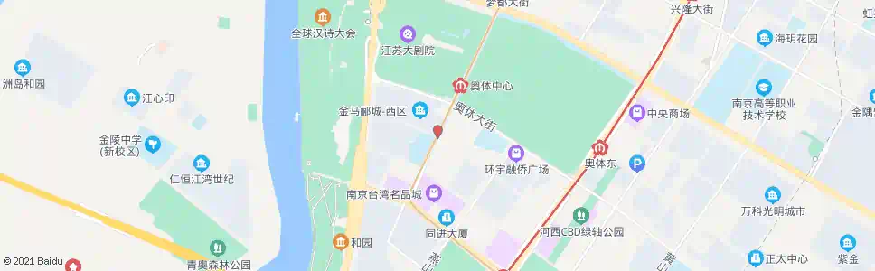 南京乐山路富春江西街_公交站地图_南京公交_妙搜公交查询2024