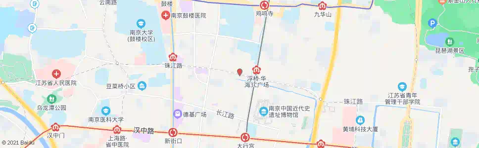 南京浮桥西_公交站地图_南京公交_妙搜公交查询2024