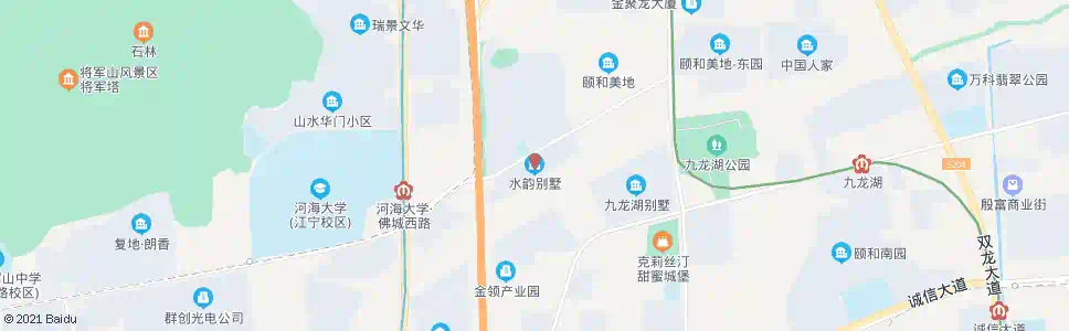 南京水韵别墅_公交站地图_南京公交_妙搜公交查询2024