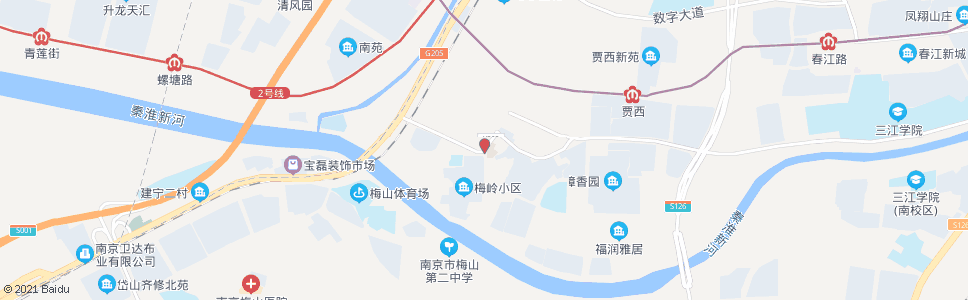 南京西善桥社区医院_公交站地图_南京公交_妙搜公交查询2024