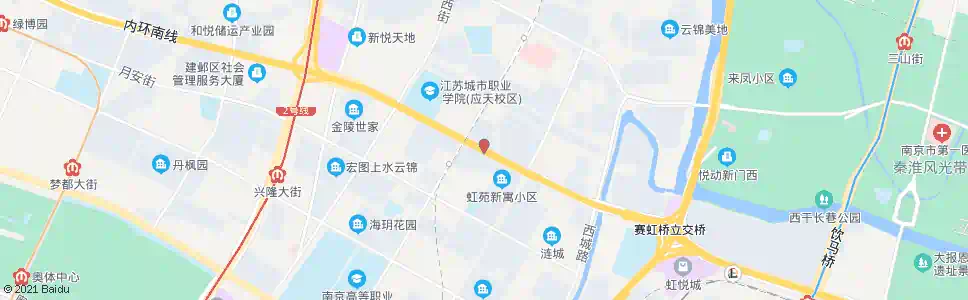 南京应天大街黄山路_公交站地图_南京公交_妙搜公交查询2024