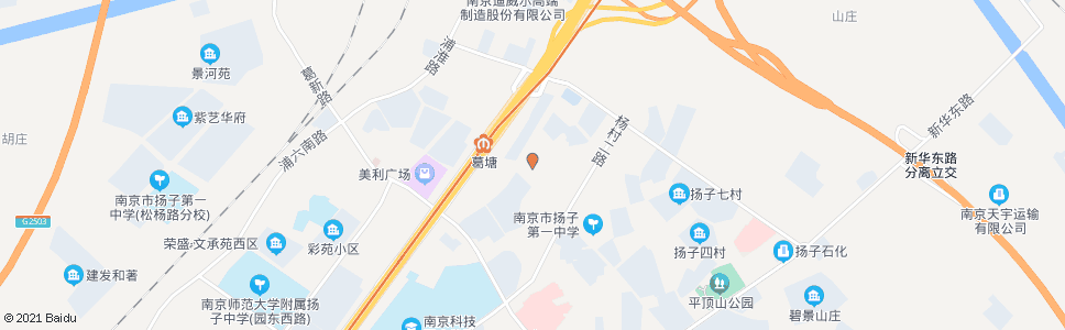 南京扬子十七村_公交站地图_南京公交_妙搜公交查询2024
