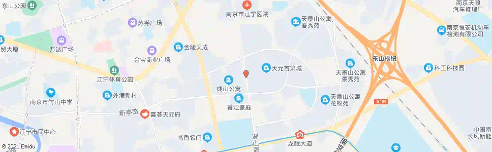 南京天元吉第城_公交站地图_南京公交_妙搜公交查询2024