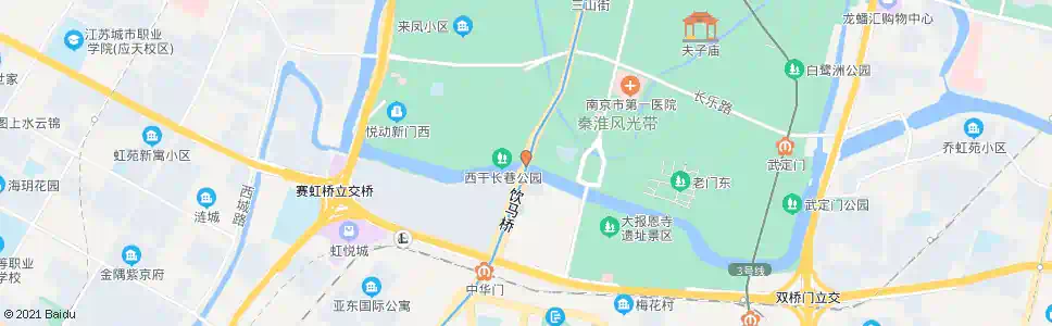 南京窑湾街_公交站地图_南京公交_妙搜公交查询2024