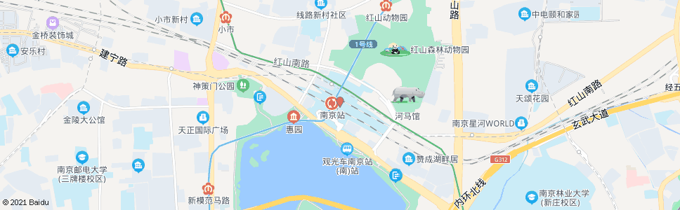 南京马场口_公交站地图_南京公交_妙搜公交查询2024