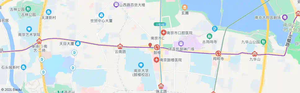 南京鼓楼公交总站_公交站地图_南京公交_妙搜公交查询2024