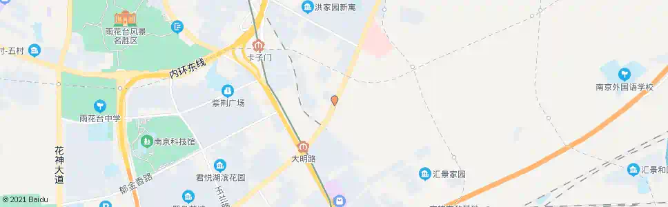 南京春天家园_公交站地图_南京公交_妙搜公交查询2024