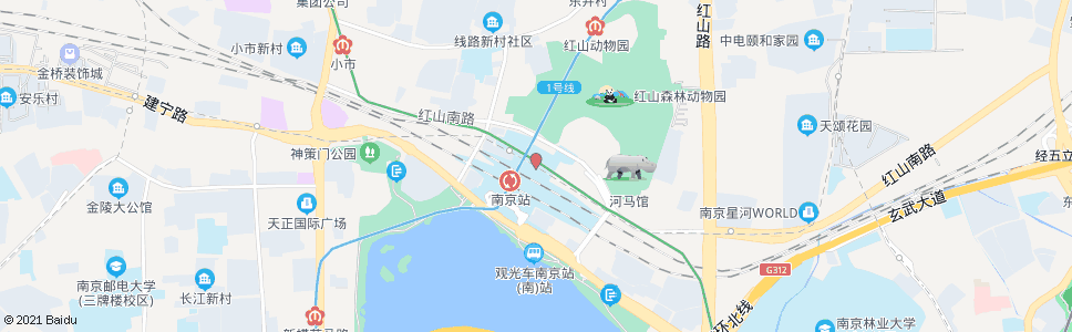 南京北门_公交站地图_南京公交_妙搜公交查询2024
