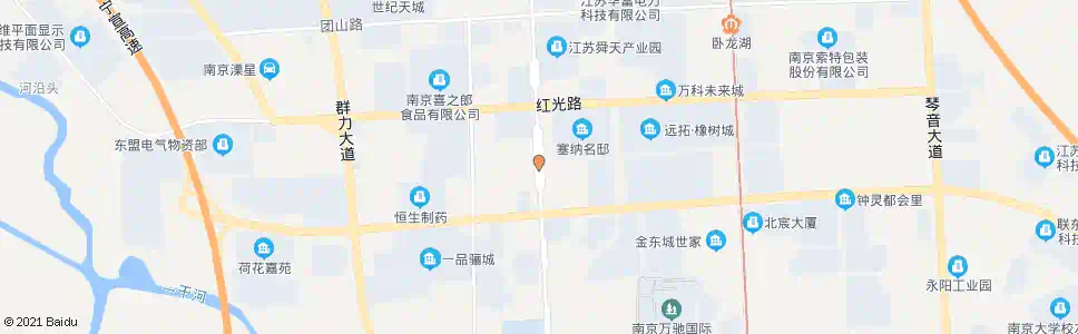 南京塞纳名邸_公交站地图_南京公交_妙搜公交查询2024