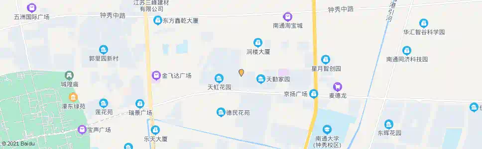 南通五一路公交停车场_公交站地图_南通公交_妙搜公交查询2024