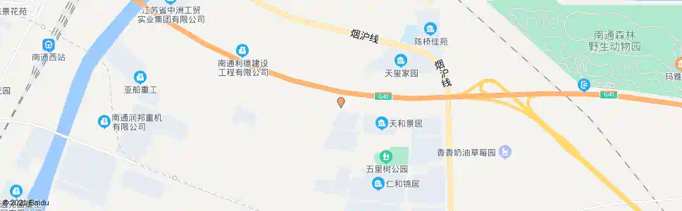 南通树西路集安路南_公交站地图_南通公交_妙搜公交查询2024