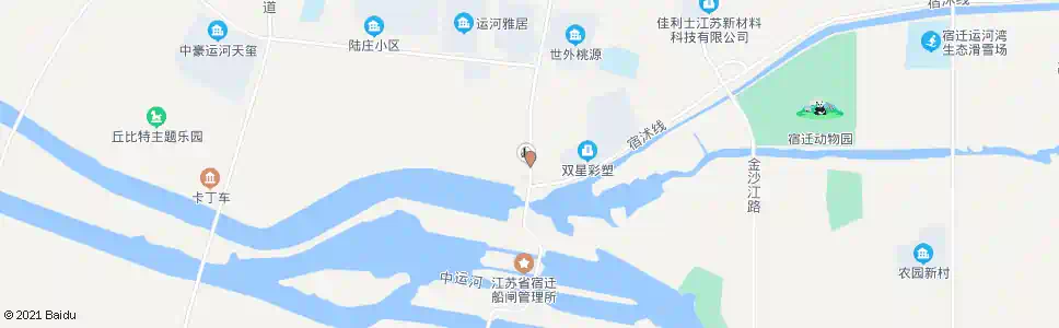 宿迁井头医院_公交站地图_宿迁公交_妙搜公交查询2024