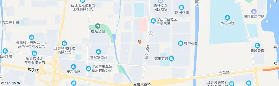 宿迁雅兰国际_公交站地图_宿迁公交_妙搜公交查询2024