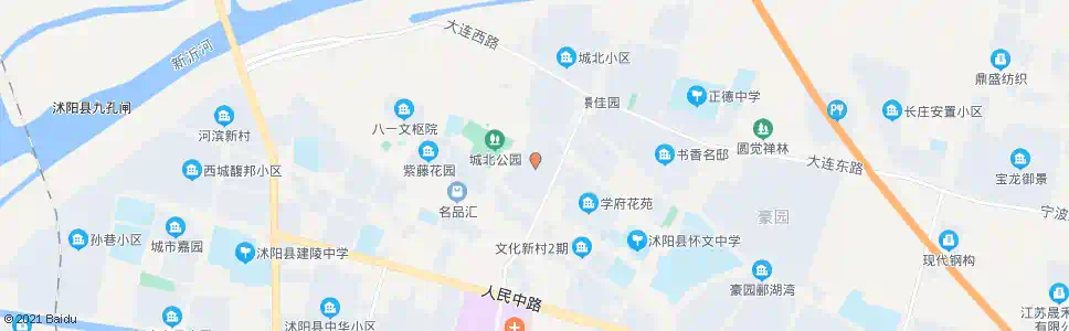 宿迁巴黎花园小区_公交站地图_宿迁公交_妙搜公交查询2024