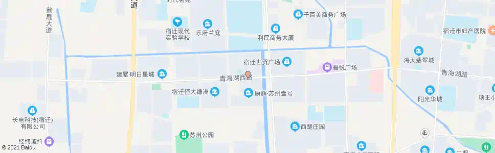 宿迁翡翠蓝湾_公交站地图_宿迁公交_妙搜公交查询2024