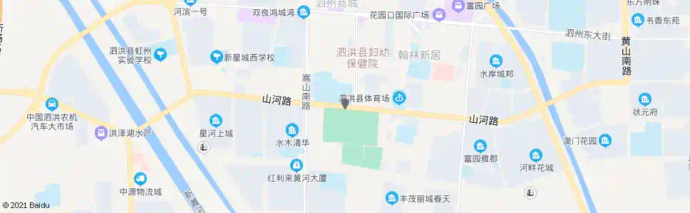 宿迁第二中学_公交站地图_宿迁公交_妙搜公交查询2024