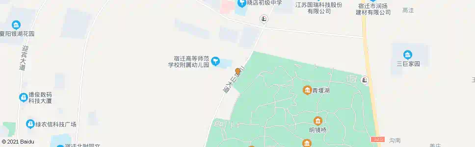 宿迁晓店街_公交站地图_宿迁公交_妙搜公交查询2024