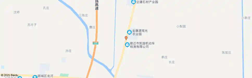 宿迁靳桥村部_公交站地图_宿迁公交_妙搜公交查询2024